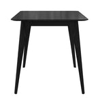 Panca ottomana rettangolare moderna contemporanea Gwendolyn, larghezza 142 cm, marrone chiaro