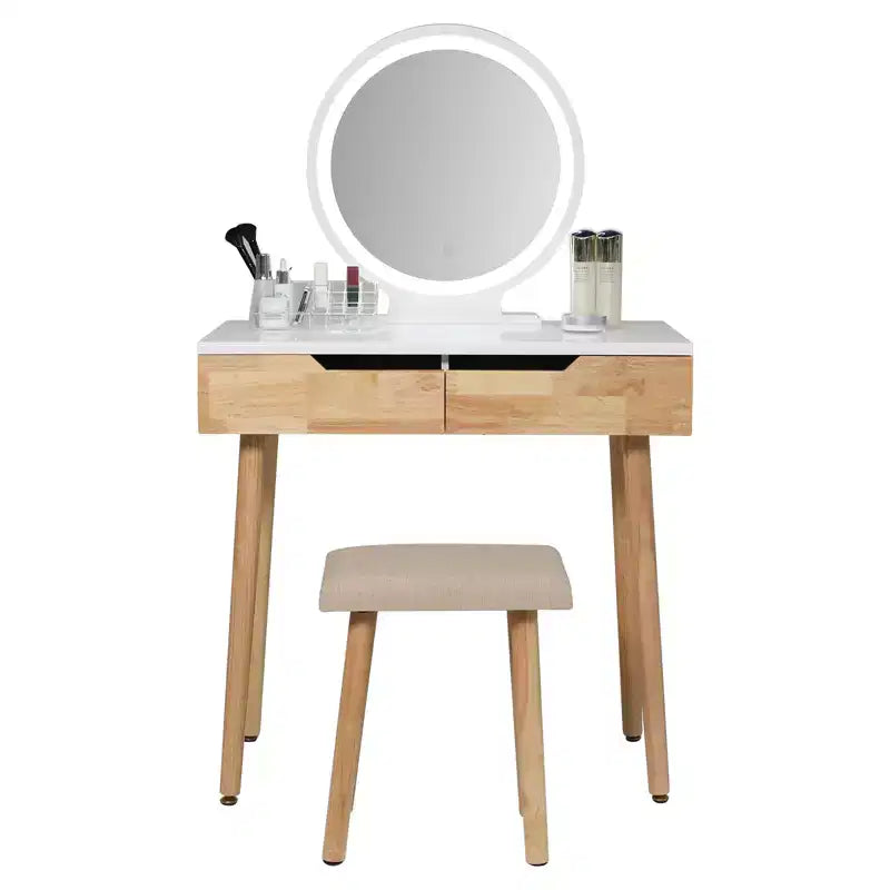 31.5 Toeletta Trucco con Specchio a LED