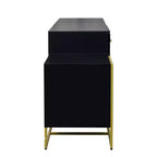 Toeletta da Trucco con Specchio, Mobile Contenitore Moderno con 4 Cassetti, Cassettiera in Legno con Comodino per Camera da Letto