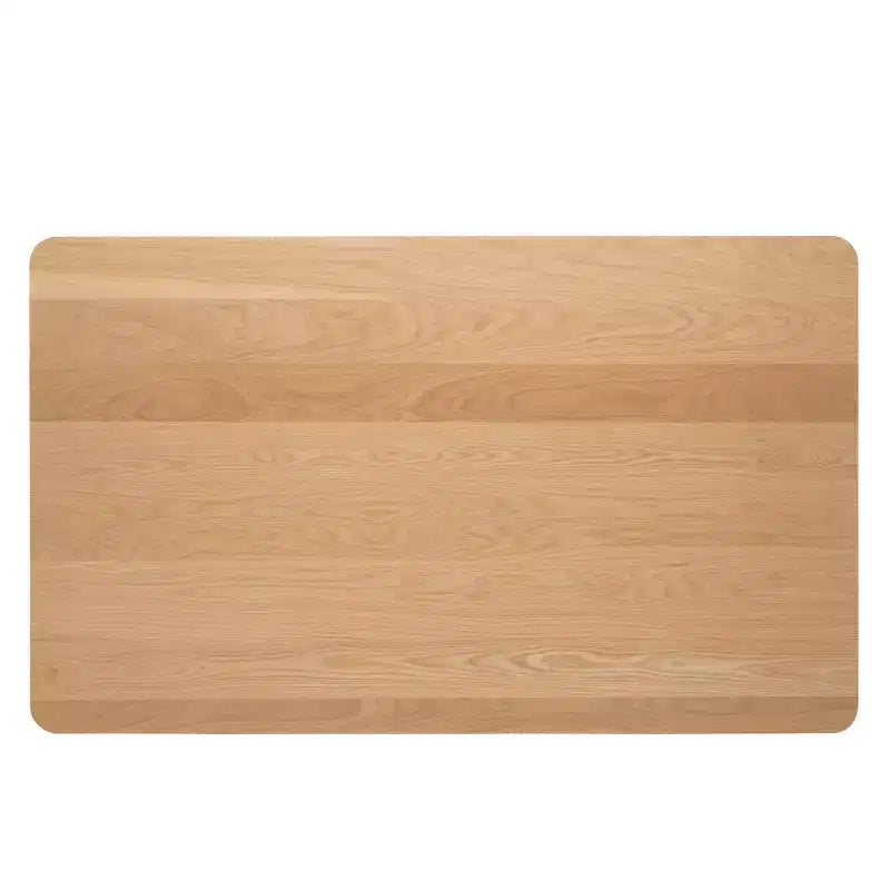 Set da pranzo Megann Mid-Century moderno in legno con 5 pezzi imbottiti in tessuto