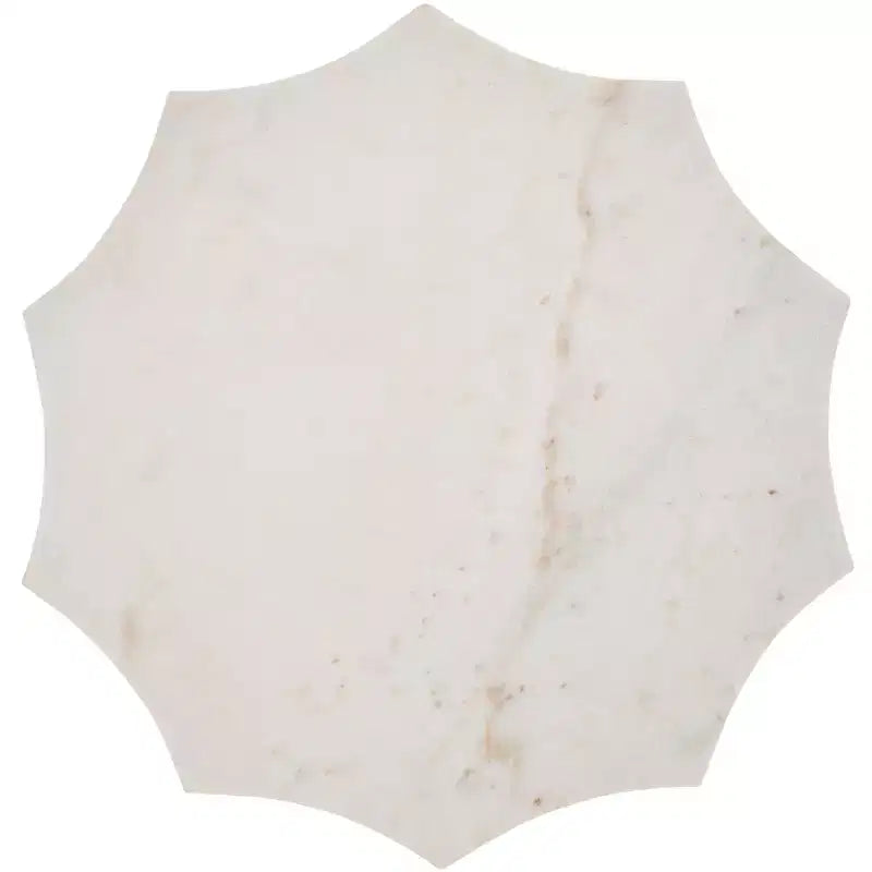 Tavolino d'appoggio Starbella - Bianco/Oro
